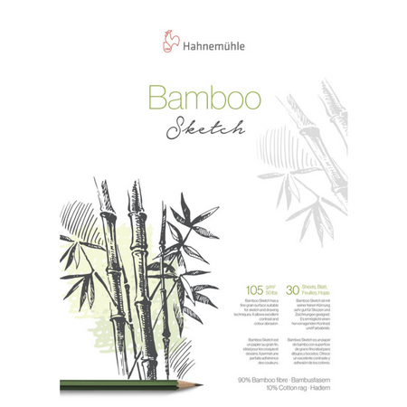 Bloco Aquarela Hahnemuhle Bamboo Sketch 105g/m²