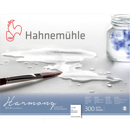 Bloco Aquarela Hahnemuhle Harmony 300g/m² Textura Rugosa