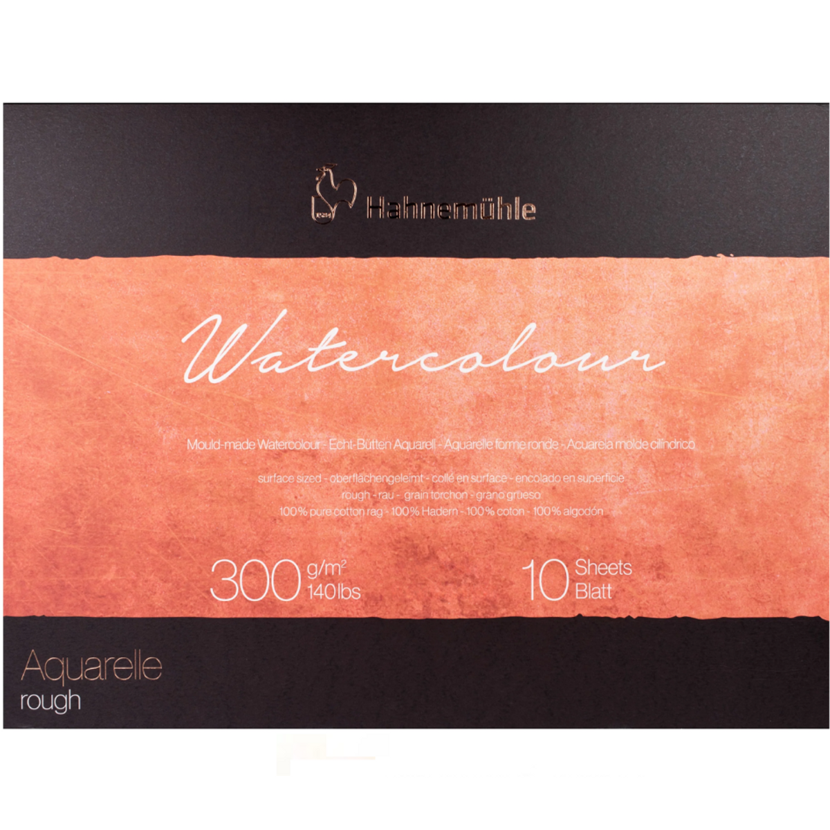Bloco Aquarela Hahnemuhle The Collection Watercolour 300g/m² Textura Rugosa