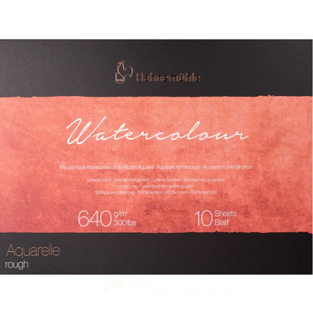 Bloco Aquarela Hahnemuhle The Collection Watercolour 640g/m² Textura Rugosa