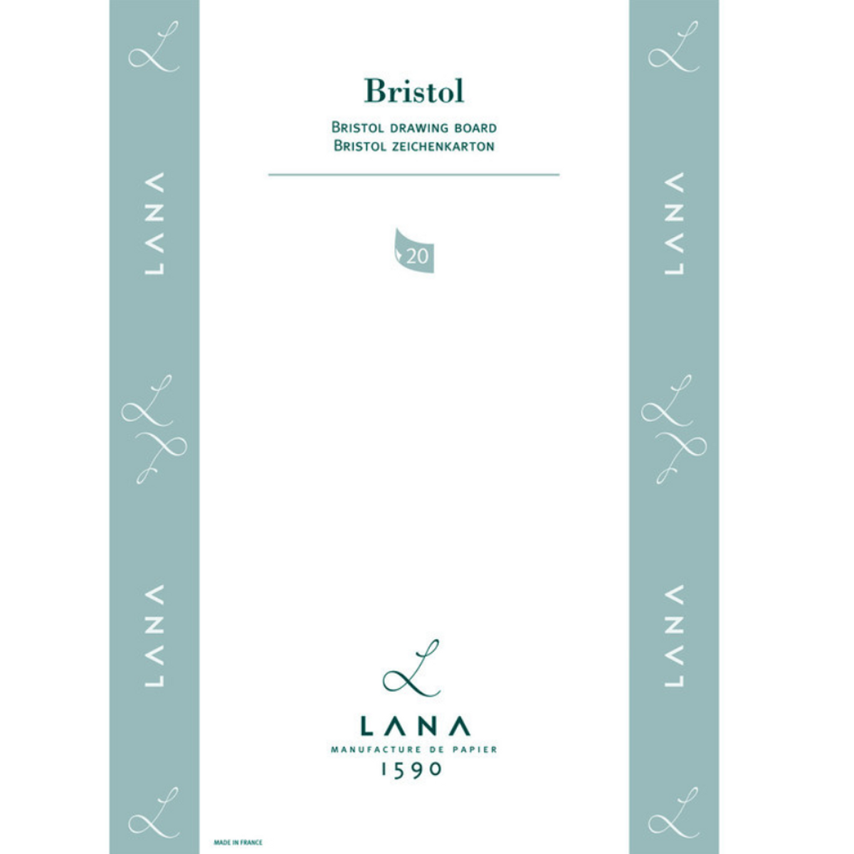 Bloco Desenho Lana Bristol 250g/m² 20 Folhas