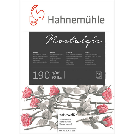 Bloco Desenho Hahnemuhle Nostalgie 190g/m²