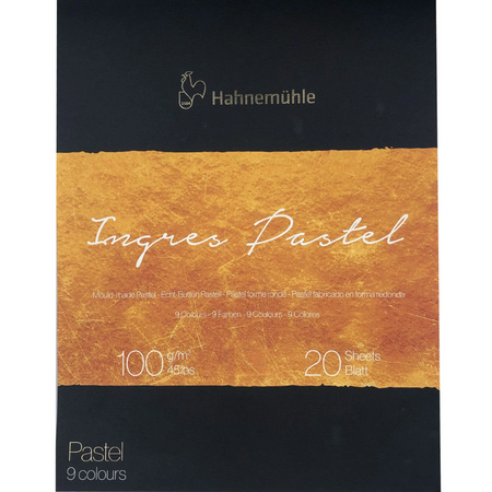 Bloco Pastel Hahnemuhle The Collection Ingres 100g/m² 9 Cores