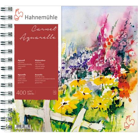 Sketchbook Aquarela Hahnemuhle Carnet de Voyage 400g/m²
