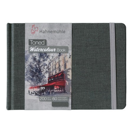 Sketchbook Aquarela Hahnemuhle Toned 200g/m² Gray