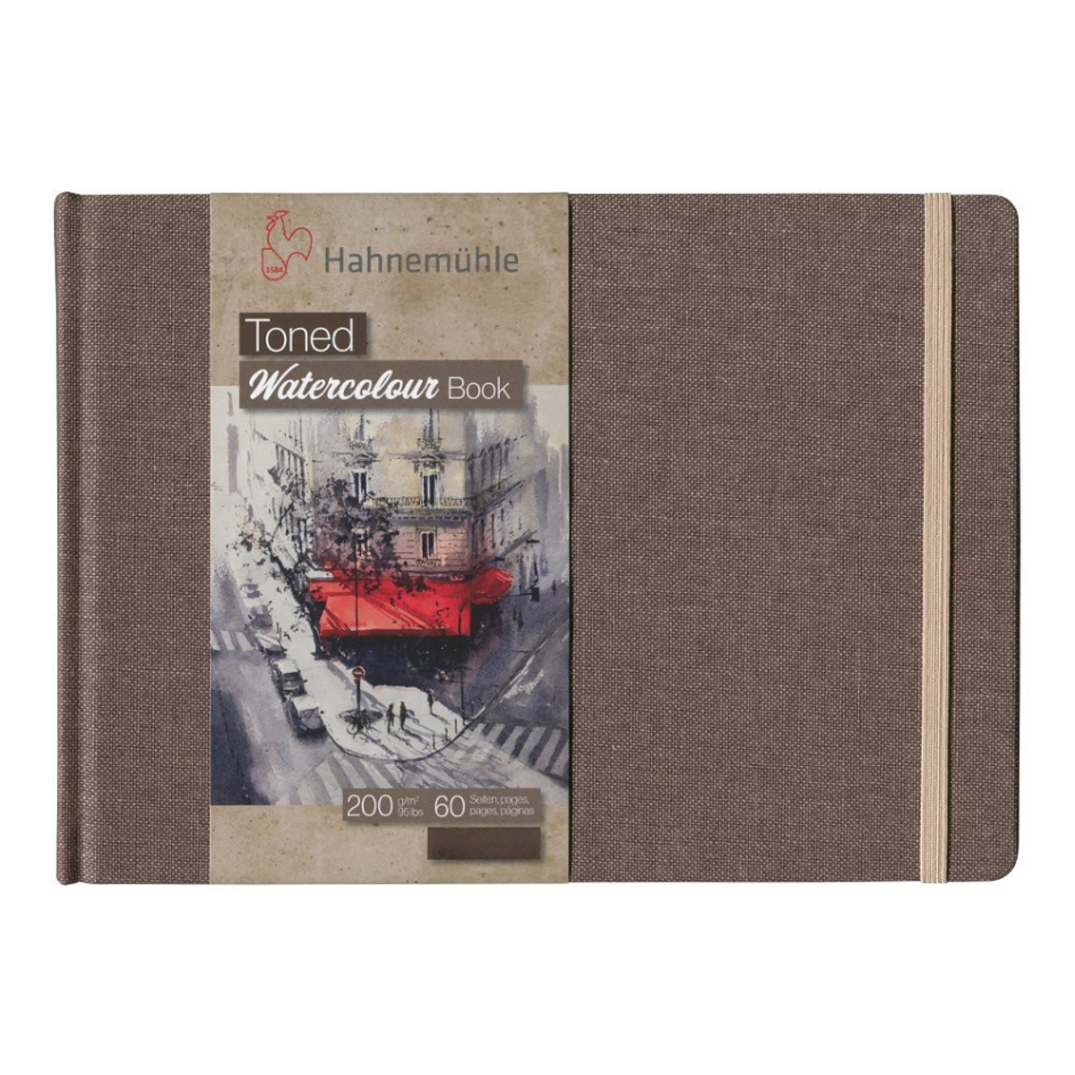 Sketchbook Aquarela Hahnemuhle Toned 200g/m² Bege