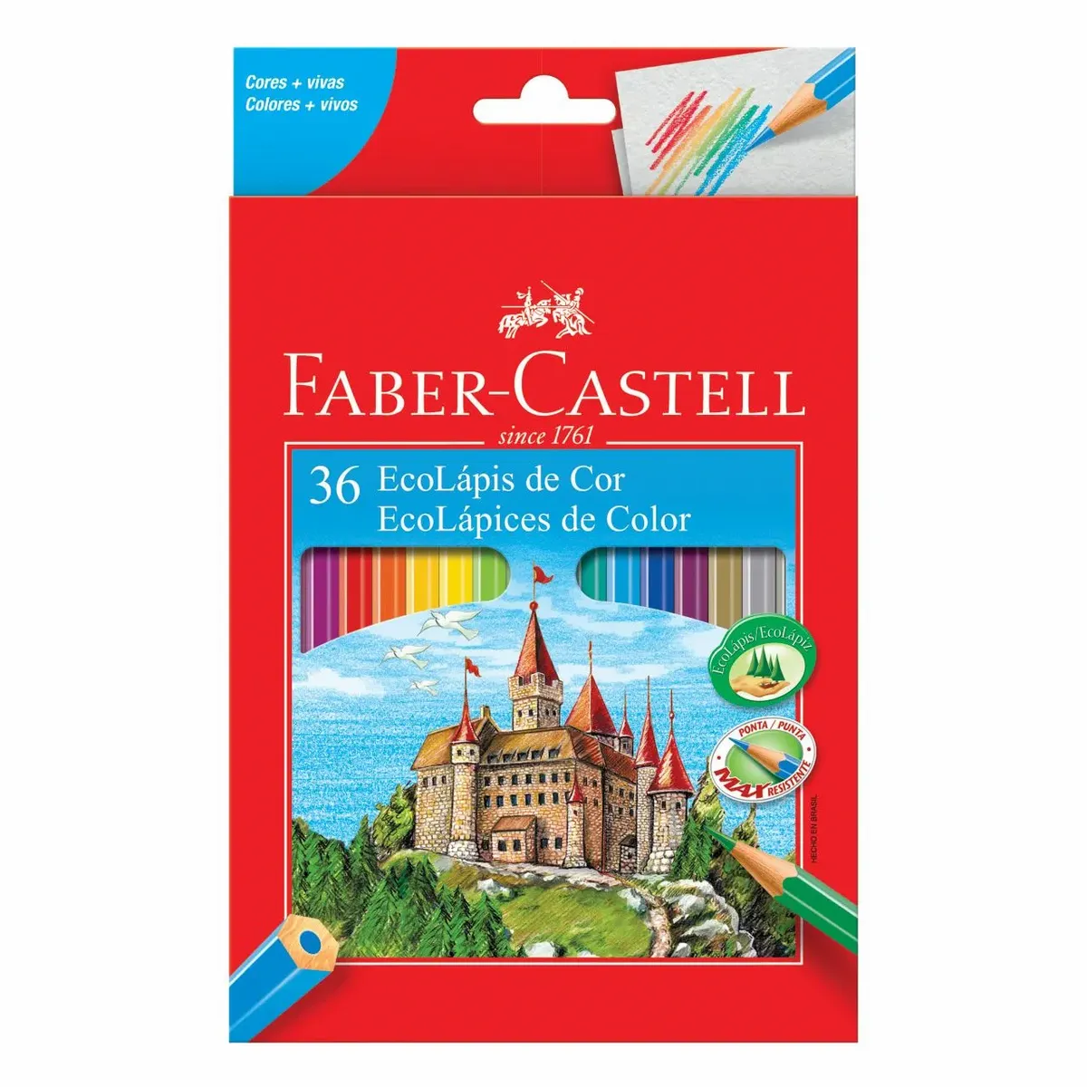 Lapis de Cor Faber Castell 36 Cores