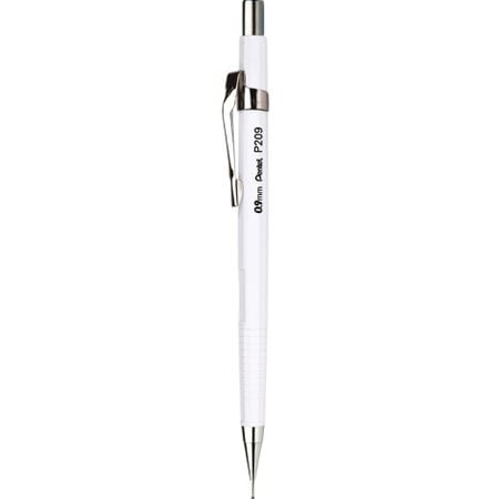 Lapiseira Tecnica  Sharp Pentel Grossa 0.9mm P209 Branca