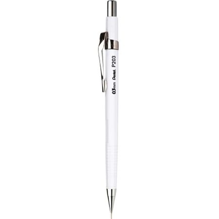 Lapiseira Tecnica  Sharp Pentel Fina 0.3 mm P203 Branca