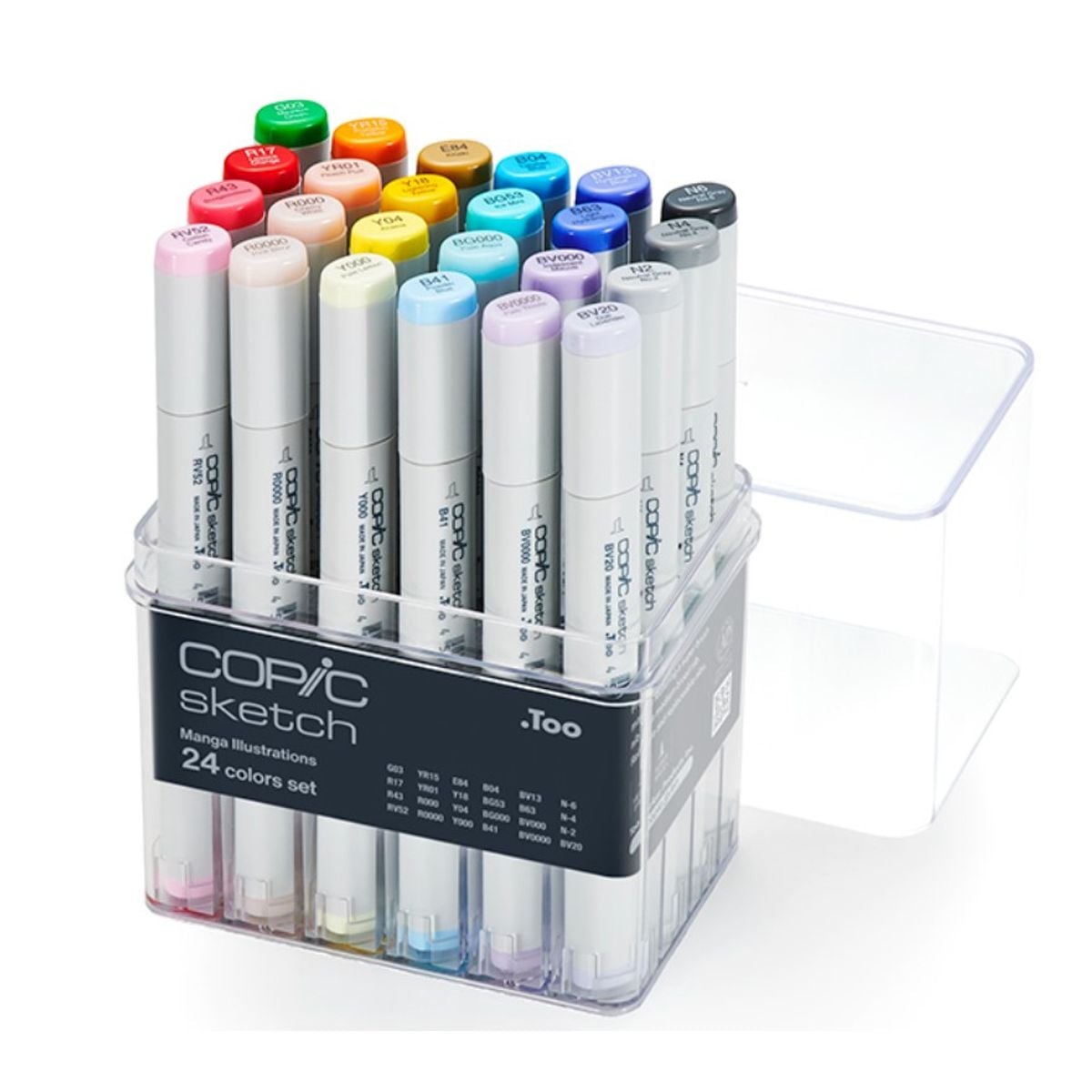 Kit Copic Sketch 24 Cores Manga
