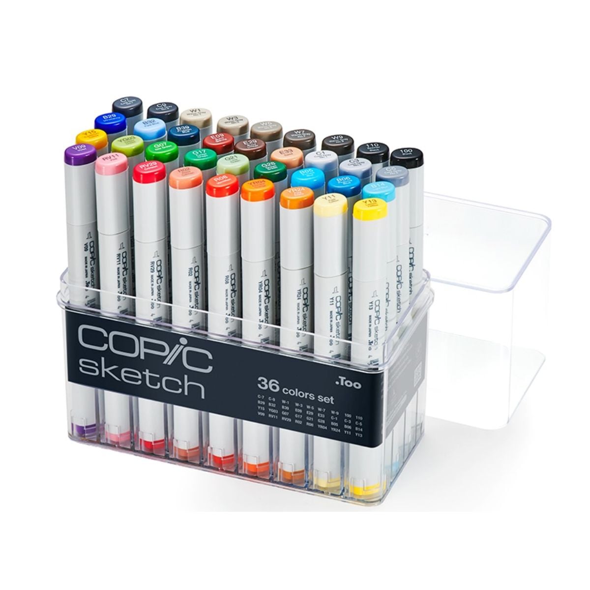 Kit Copic Sketch 36 Cores