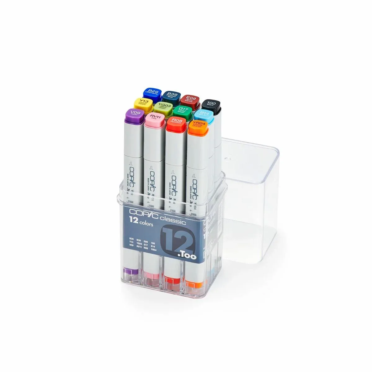 Kit Copic Classic 12 Cores Basic