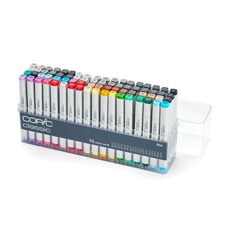 Kit Copic Classic 72 Cores B