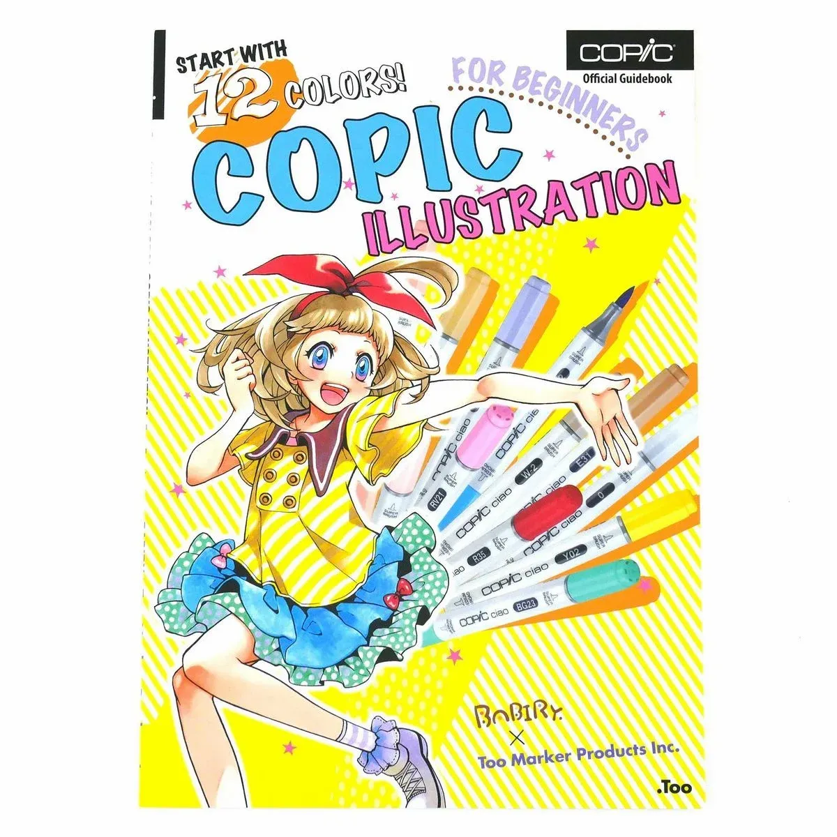 Livro Copic Start With 12 Colors