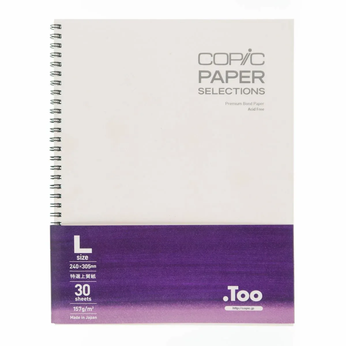 Sketchbook Copic Premium Bond Large 157g/m² 30 Folhas