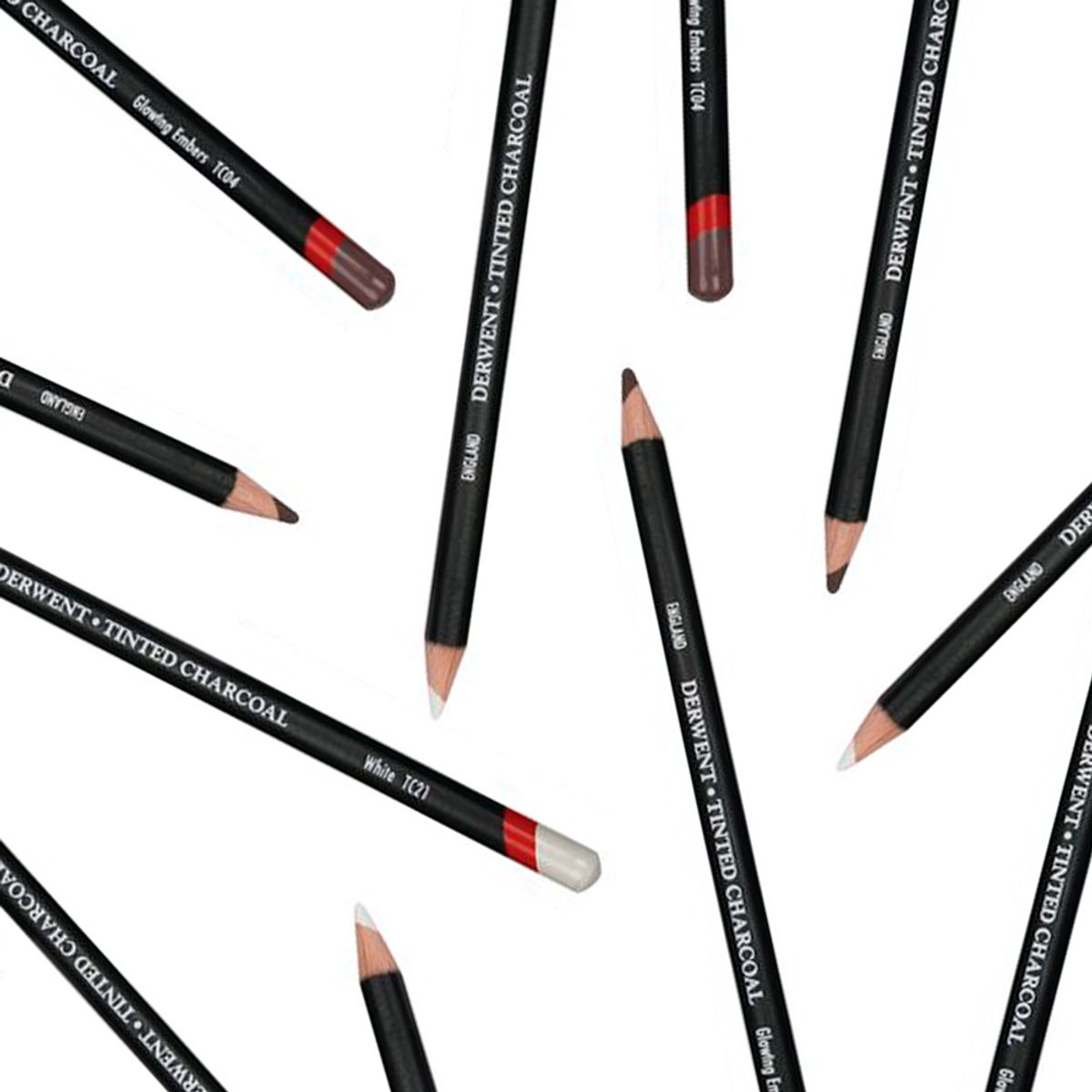 Lapis Carvao Colorido Derwent Charcoal 