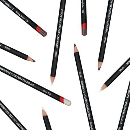 Lapis Carvao Colorido Derwent Charcoal 