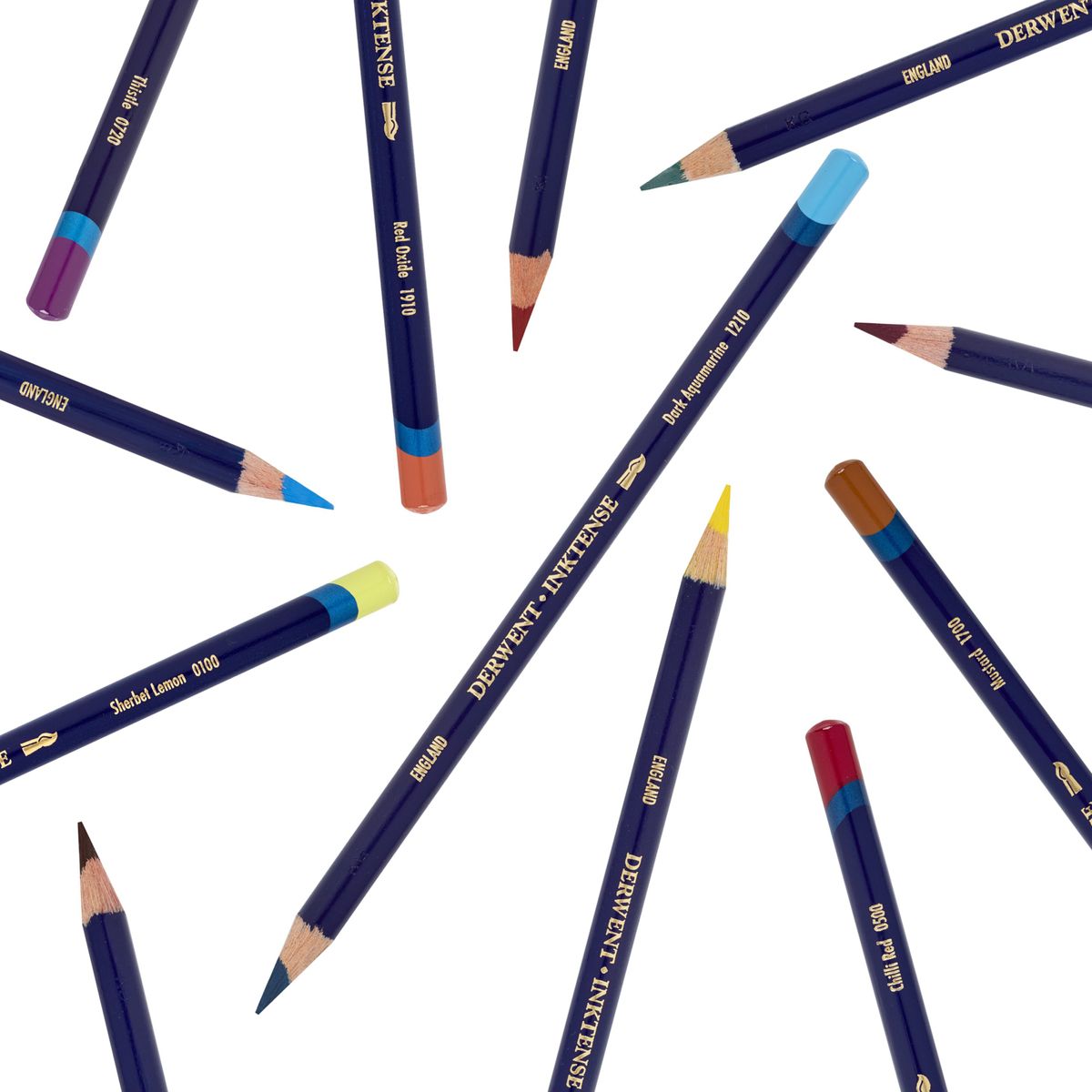 Lapis de Cor Aquarelavel Derwent Inktense