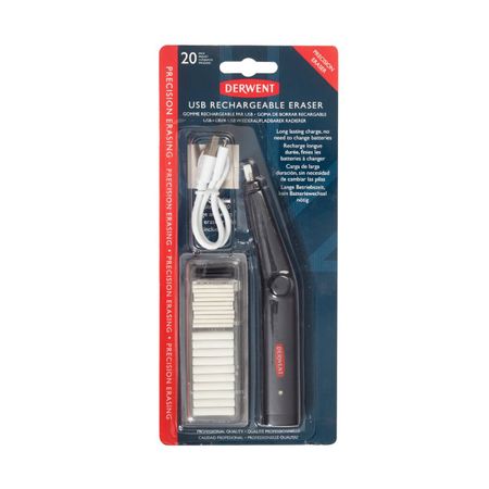 Borracha Eletrica USB Recarregavel Derwent