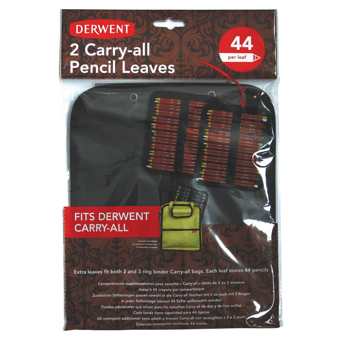 Cartela Porta Lapis para Estojo Derwent