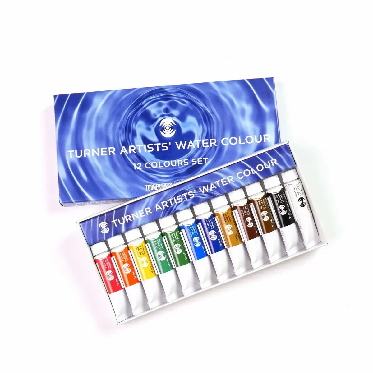 Kit 12 Aquarelas Turner Colour Works Artists Water Colour 5ml