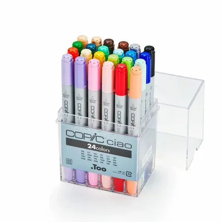 Kit Copic Ciao 24 Cores