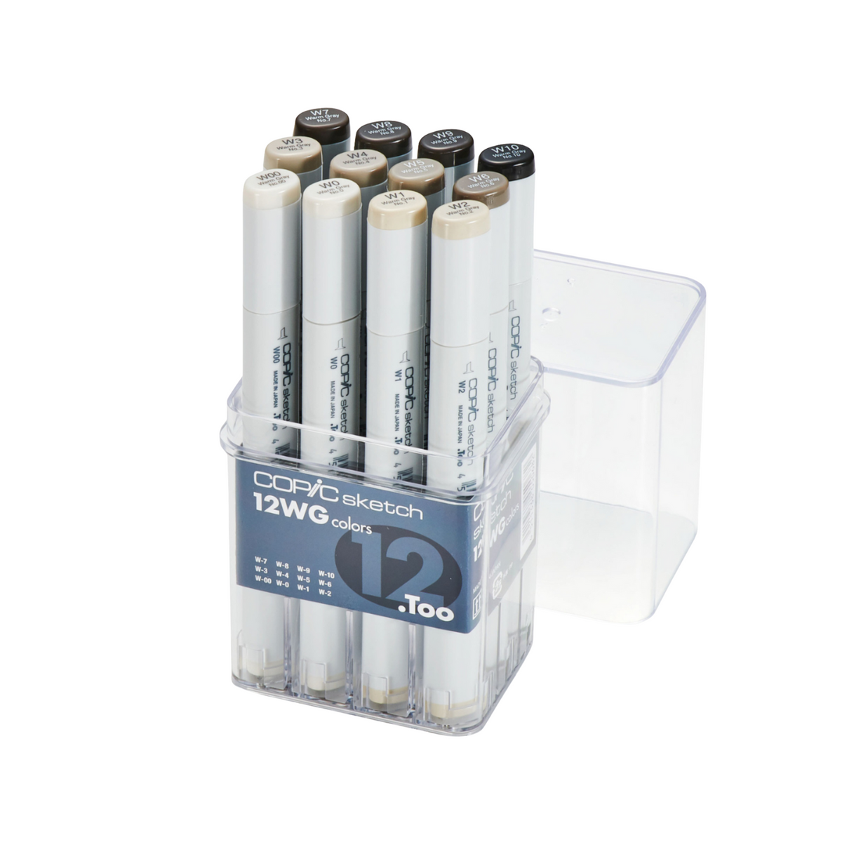 Kit Copic Sketch 12 Cores Warm Gray