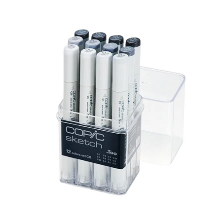 Kit Copic Sketch 12 Cores Cool Gray