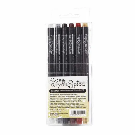 Kit Canetas Glitter Atyou Spica Set 1
