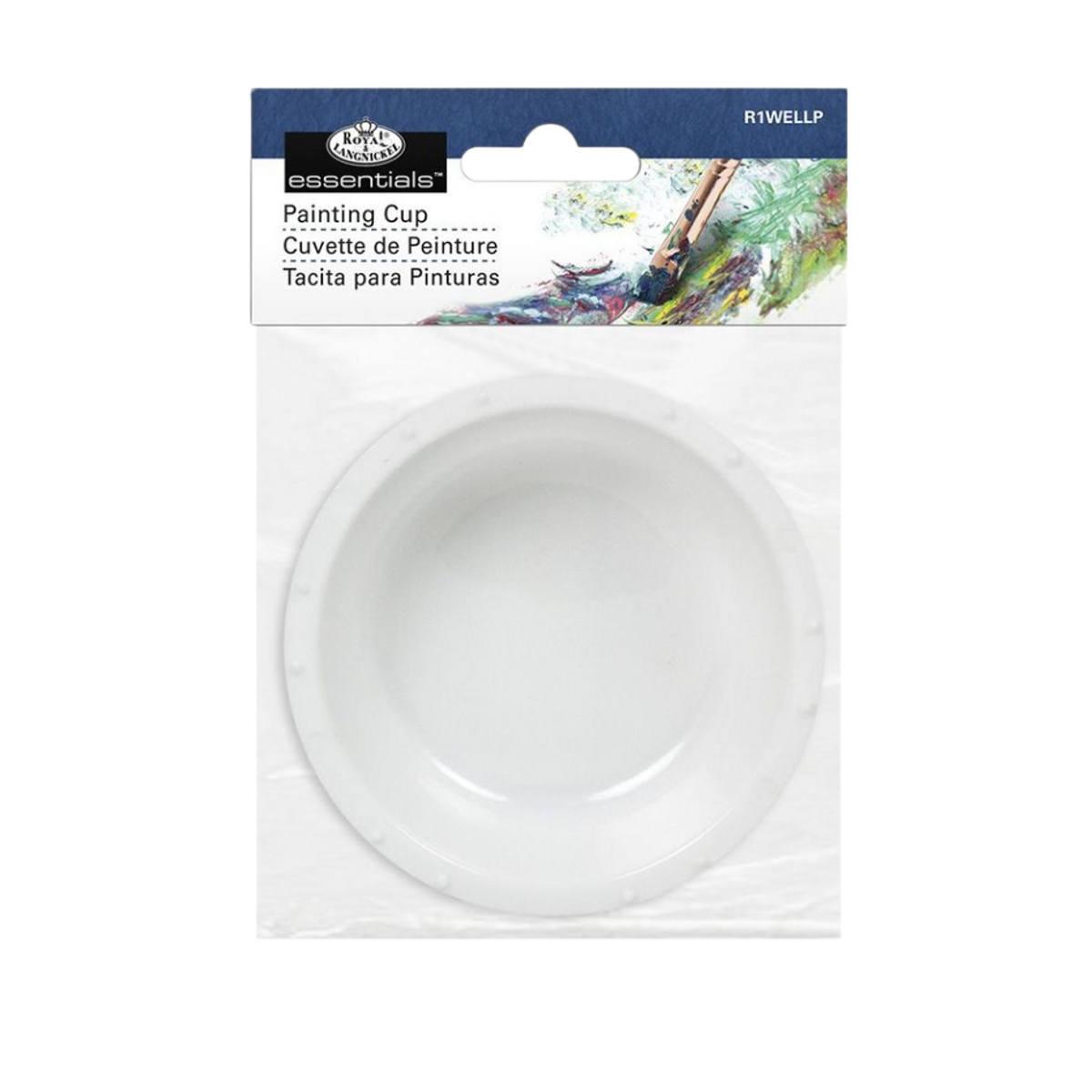 Gode Copo Plastico para Tinta Royal e Langnickel - R1WELL