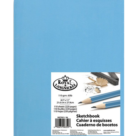 Sketchbook Royal e Langnickel A4 Turquesa  -  SKET8511-104