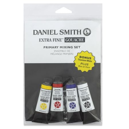 Kit 4 Guaches Daniel Smith Cores Primarias