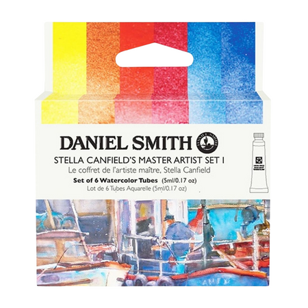 Kit Aquarela D.S. I Stella Canfield - 6 Tubos de 5ml