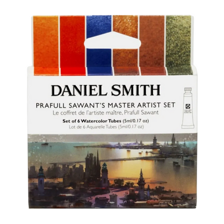 Kit Aquarela D.S. Prafull Sawant - 6 Tubos de 5ml