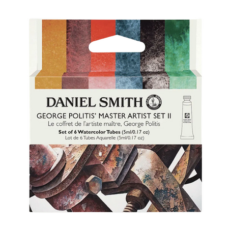 Kit Aquarela D.S. II George Politis - 6 Tubos de 5ml