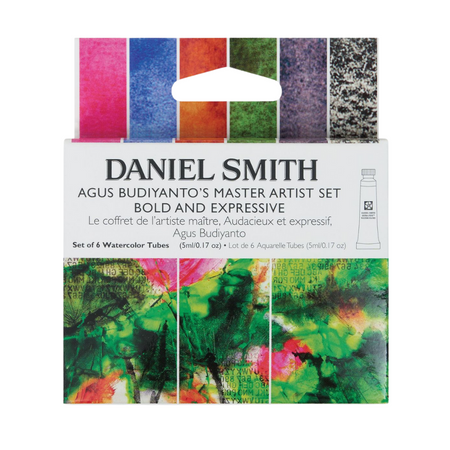 Kit Aquarela D.S. Agus Budiyanto's Bold and Expressive - 6 Tubos de 5ml