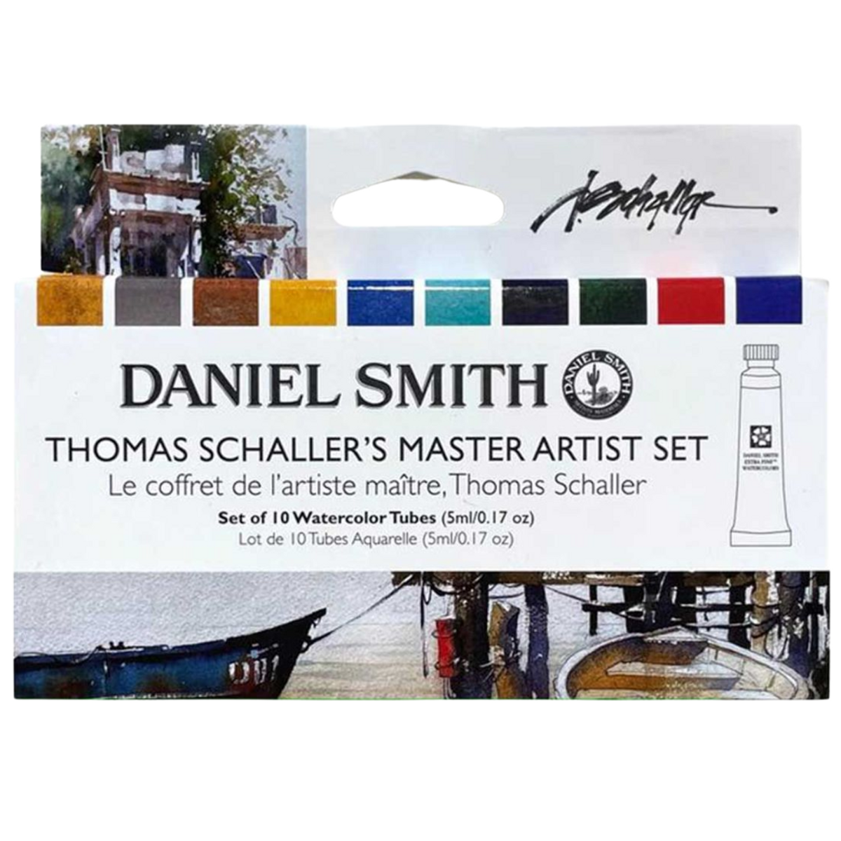 Kit Aquarela D.S. Thomas Schaller - 10 Tubos de 5ml