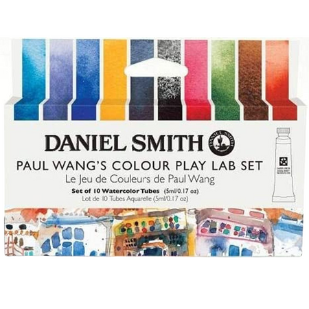 Kit Aquarela D.S. Paul Wang's Colour - 10 Tubos de 5ml