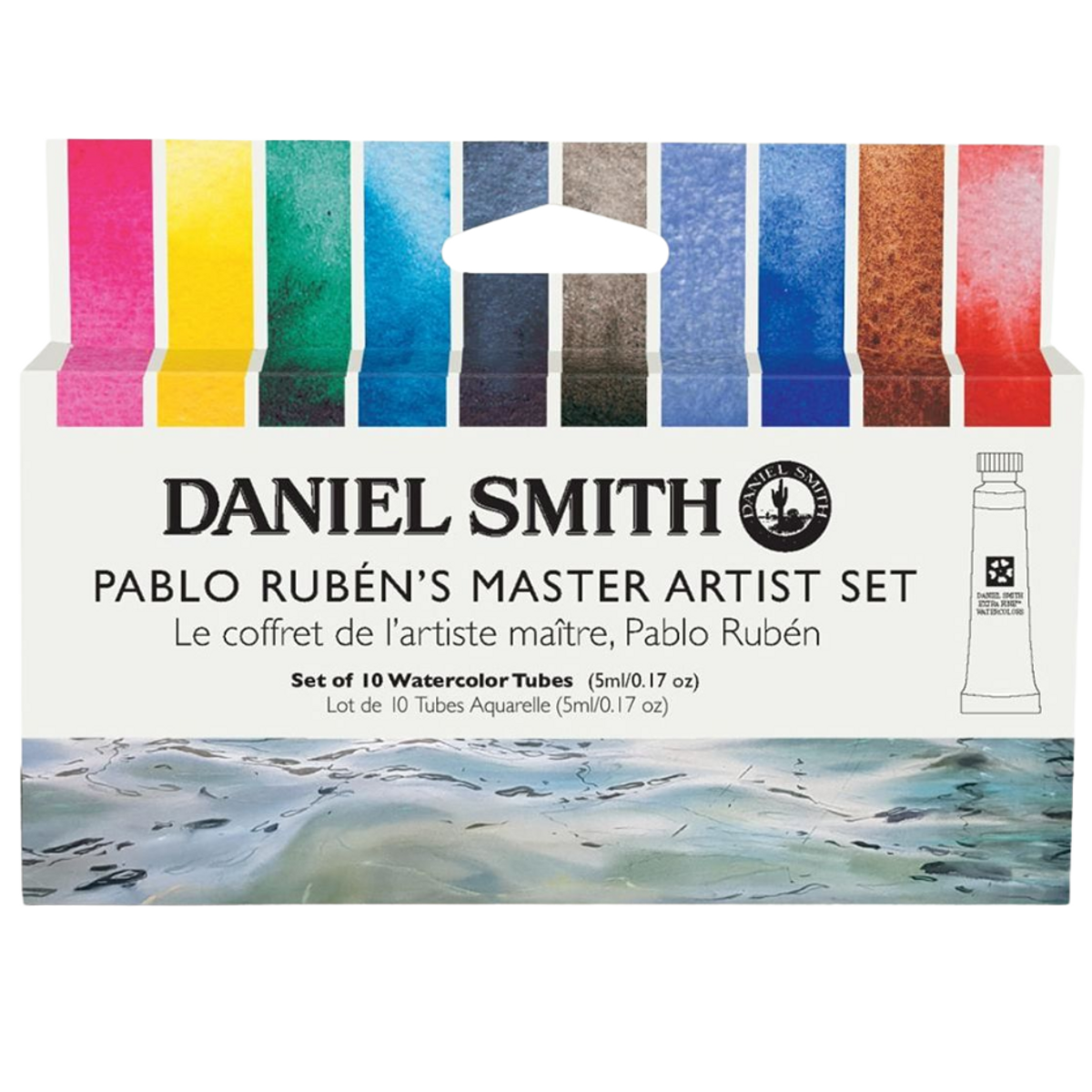 Kit Aquarela D.S. Pablo Ruben - 10 Tubos de 5ml