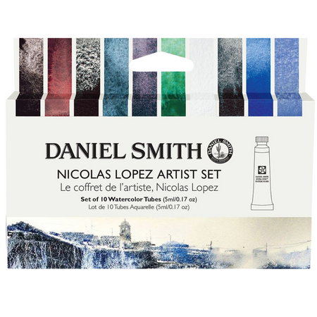 Kit Aquarela D.S. Nicolas Lopez - 10 Tubos de 5ml