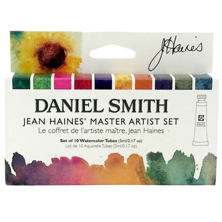 Kit Aquarela D.S. Jean Haines - 10 Tubos de 5ml