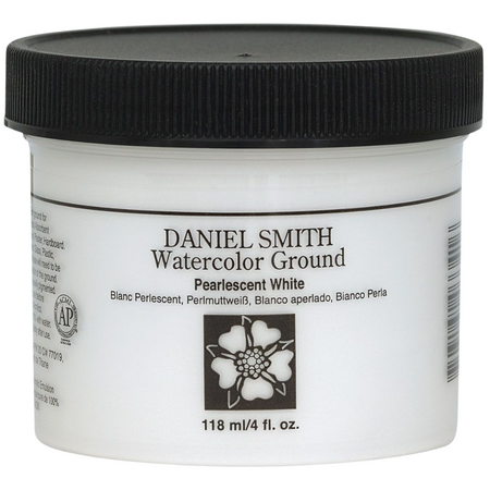 Ground (Fundo para Aquarela) Daniel Smith 118ml - Cor Pearlescent White - 013 (Luminescent)