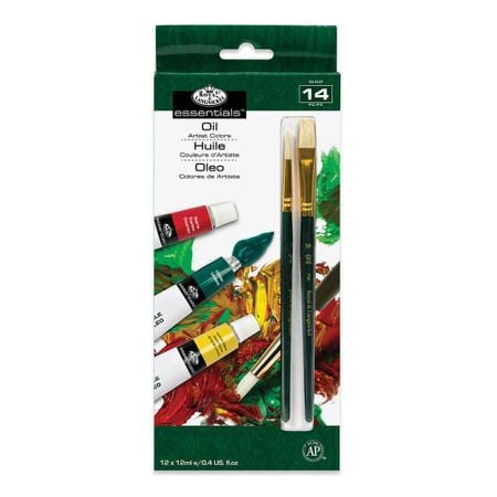 Kit Tinta Oleo Royal e Langnickel 12 Cores - OIL12