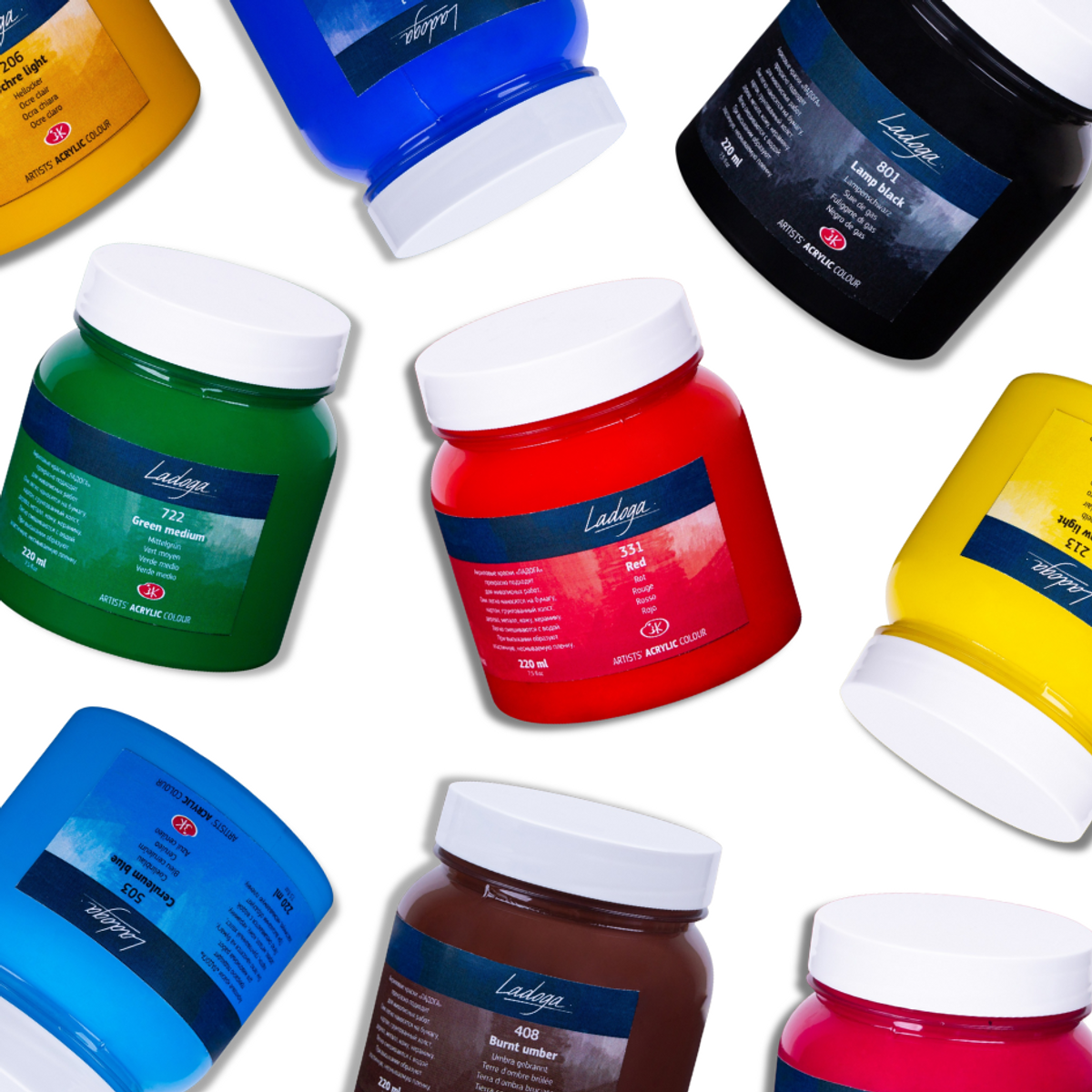 Tinta Acrilica Nevskaya Palitra Ladoga 220ml