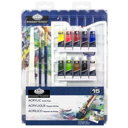 Kit Essentials Acrilica 15 Peças Royal e Langnickel - RD584