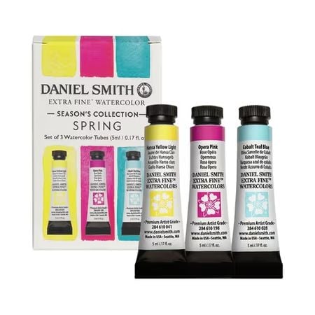 Kit Aquarela Daniel Smith 5ml 3 Tubos - Spring