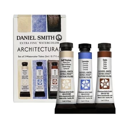 Kit Aquarela Daniel Smith 5ml 3 Tubos - Architectural