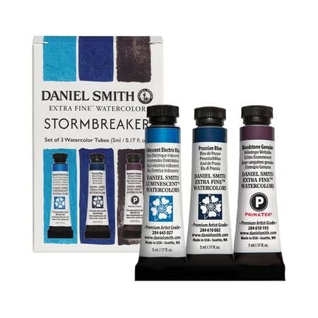 Kit Aquarela Daniel Smith 5ml 3 Tubos - Stormbreaker