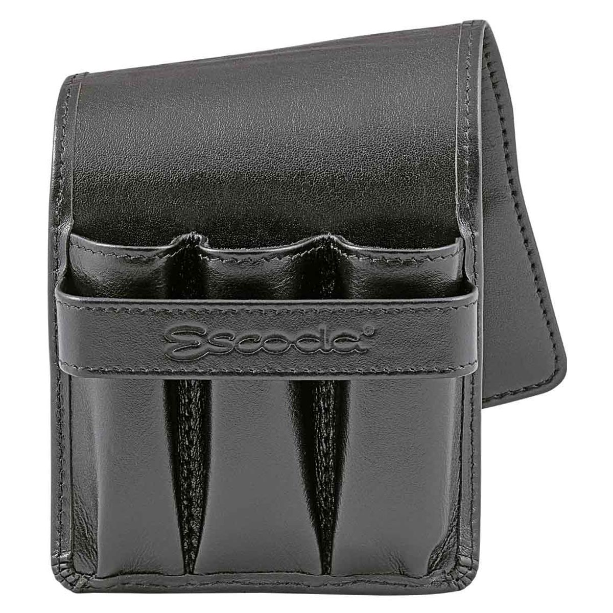 Estojo de Couro Escoda para 6 Pinceis Travel Brush - 8780