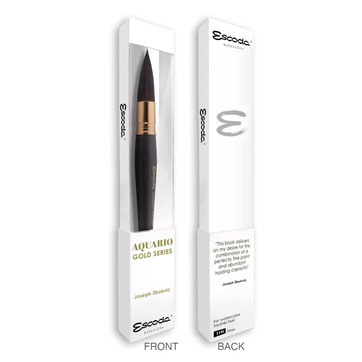 Pincel Escoda Aquario Joseph Zbukvic Round Mop 12 - 1140-12